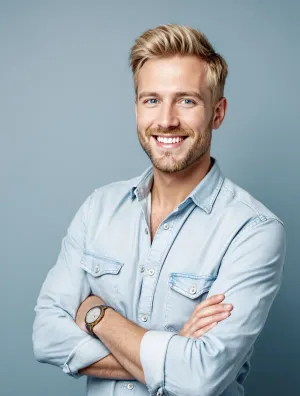 AI headshot sample